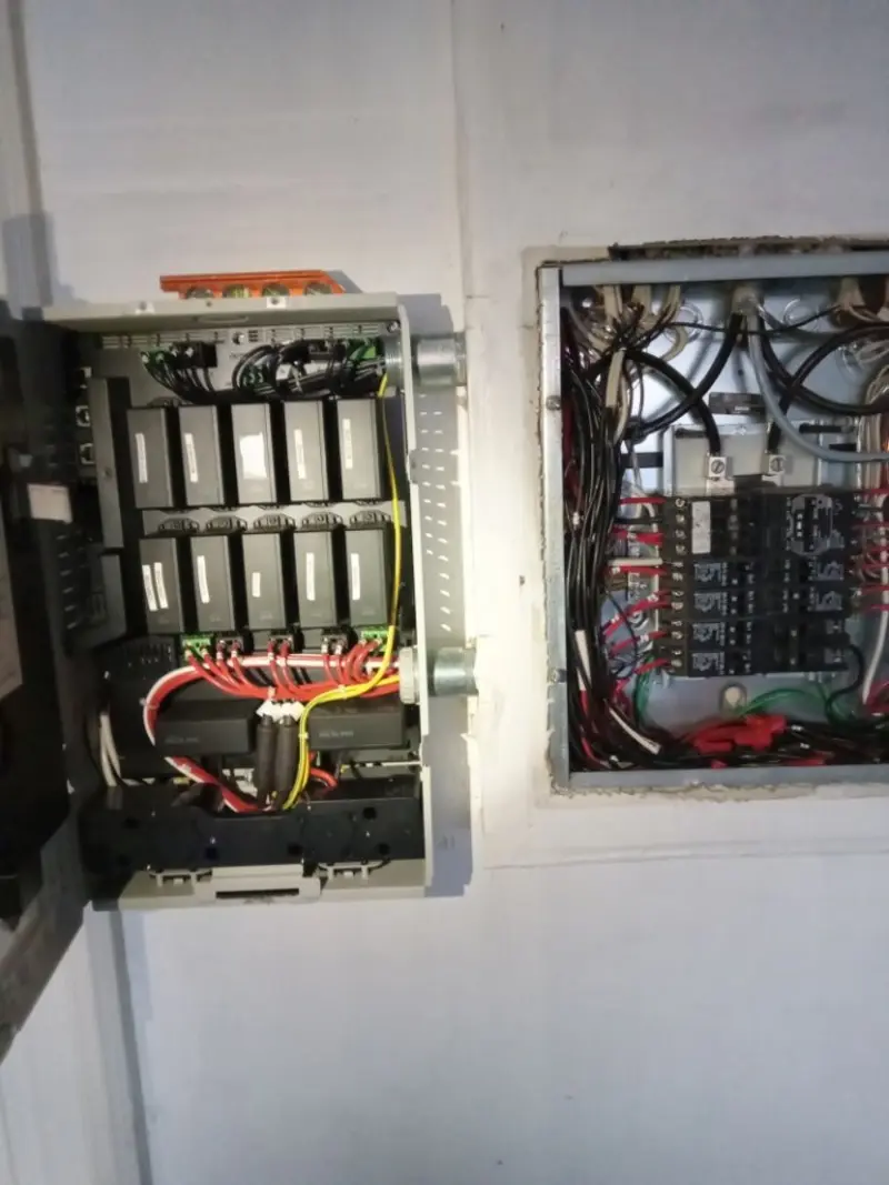 Electrical panel upgrade completed for Indoor Lighting Installation in Park Layne